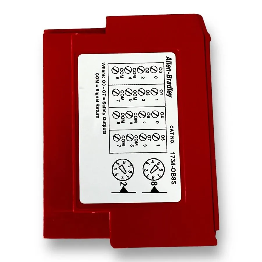 Модуль ввода-вывода Allen-Bradley 1734-OB8S POINT I/O 8-Ch Safety Sourcing Outpu — фото лота 2