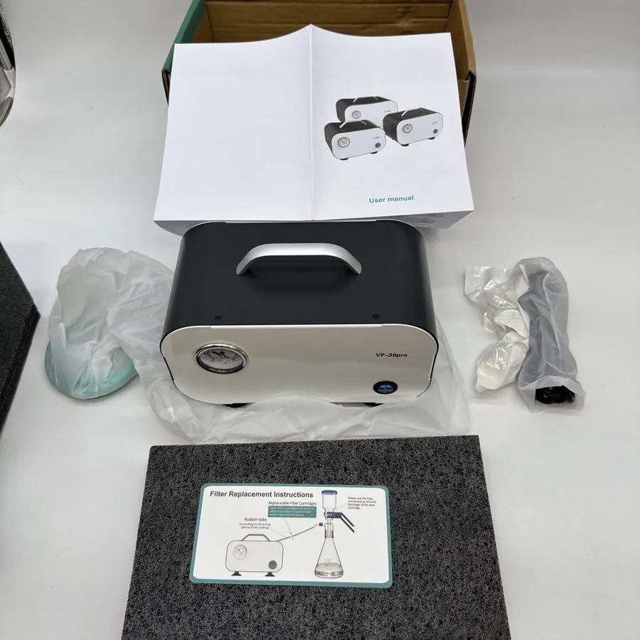 Насос LAB FISH VP-10L Laboratory Vacuum Pump Portable Oilless Diaphragm Lab