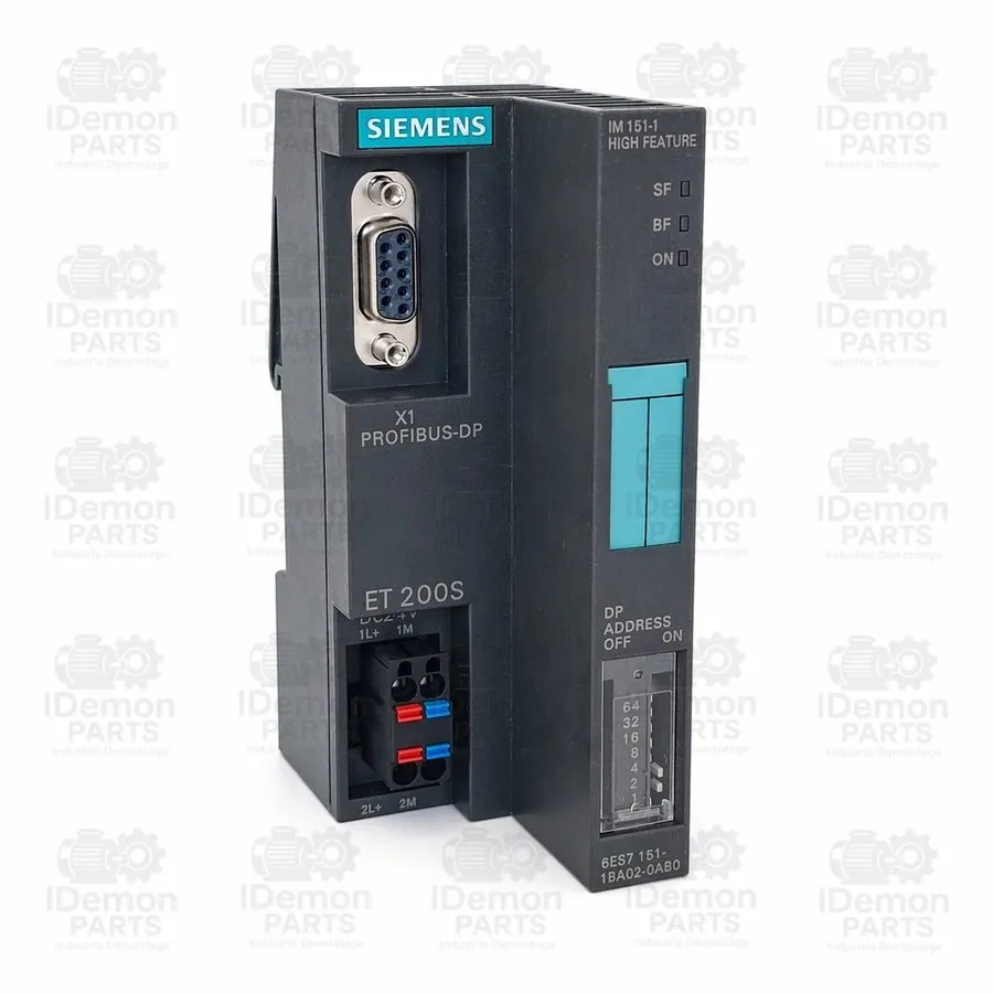 Модуль ввода-вывода SIEMENS IM151-1 HF ET200S PROFESSIONAL BUS Interface 6ES7151