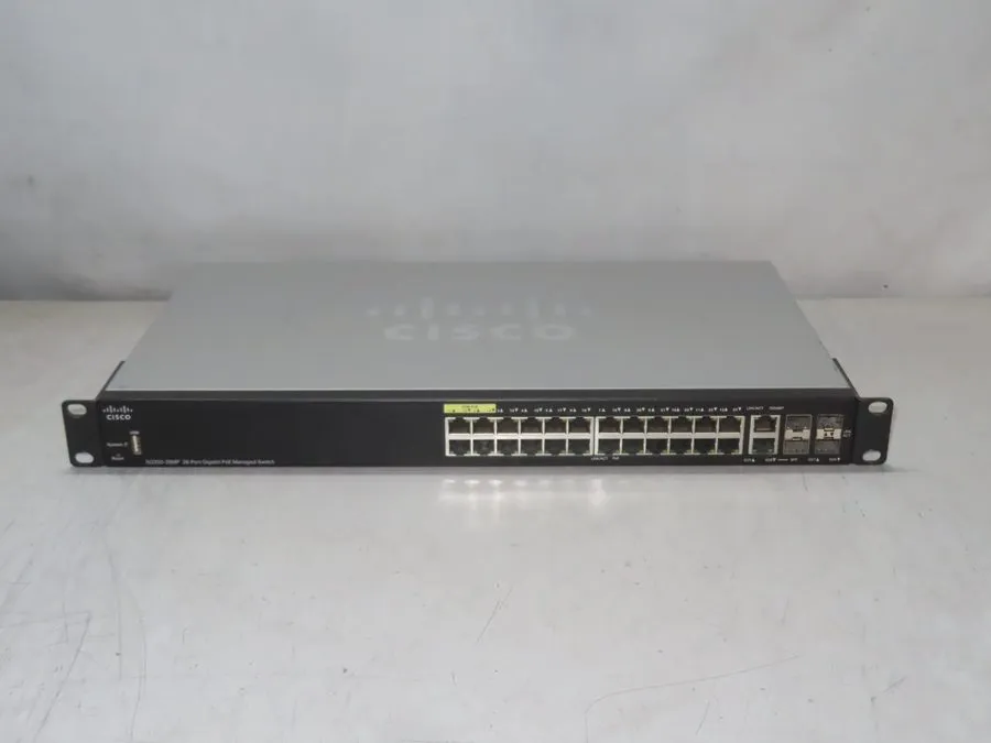 Коммутатор CISCO SG350-28MP Network Switch