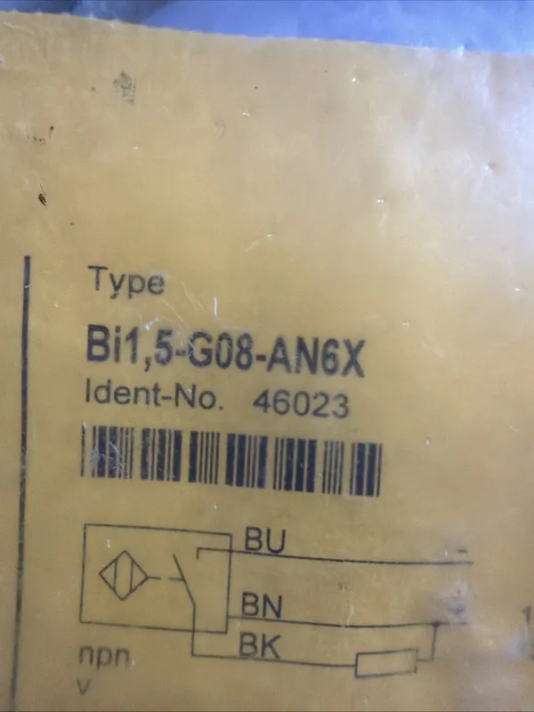Датчик приближения TURCK 46023 Proximity Inductive Sensor Bi1,5-G08-AN6X M8 X 1 