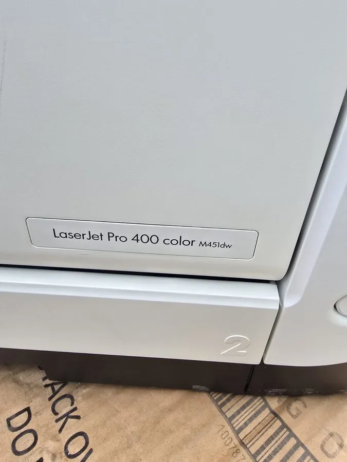 Лазерный принтер HP LaserJet Pro 400 Color M451dw Wireless Network Laser Printer — фото лота 1