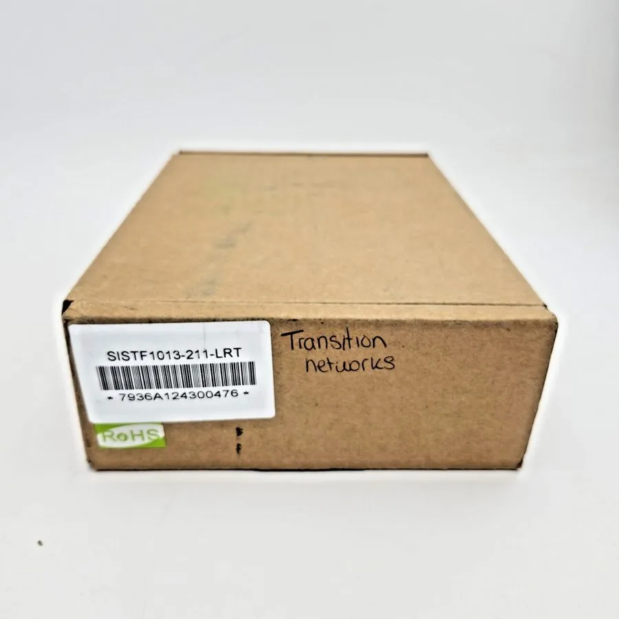 Медиаконвертер Transition Networks SISTF1013-211-LRT Industrial Media Converter