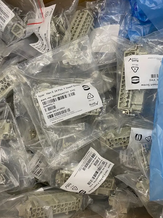 Разъём HARTING CONNECTOR HAN 24 E-BUS CONTACT BLOCK 09330242701