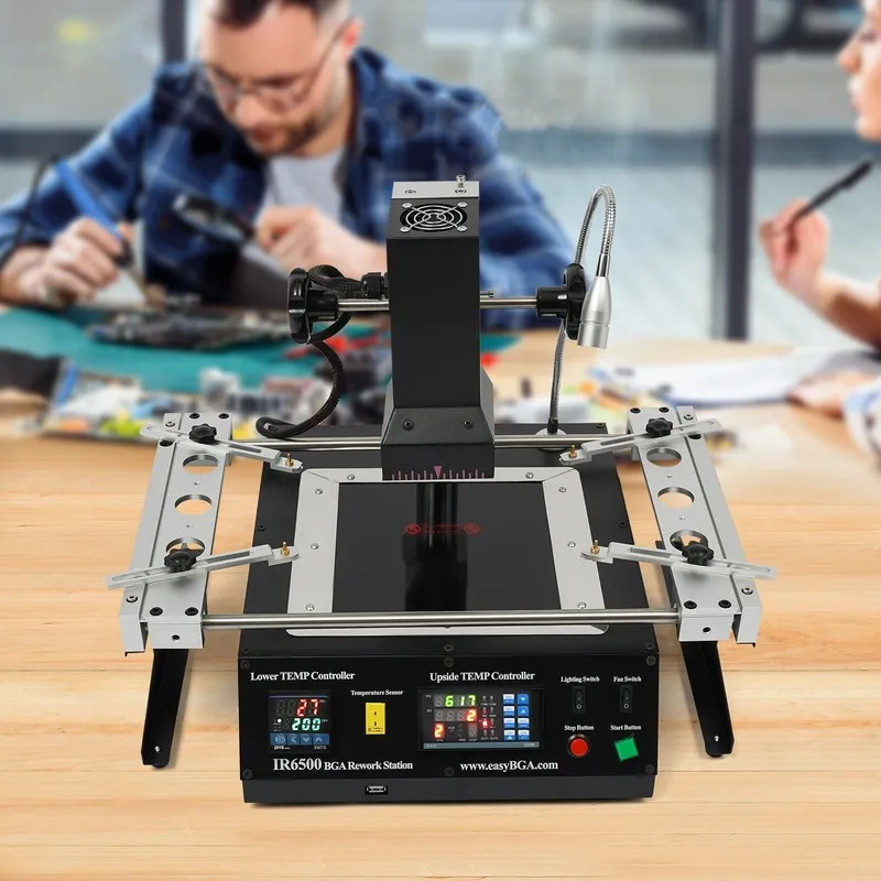 Паяльная станция IR6500 1250W BGA IR Infrared Rework Soldering Station Reflow Re