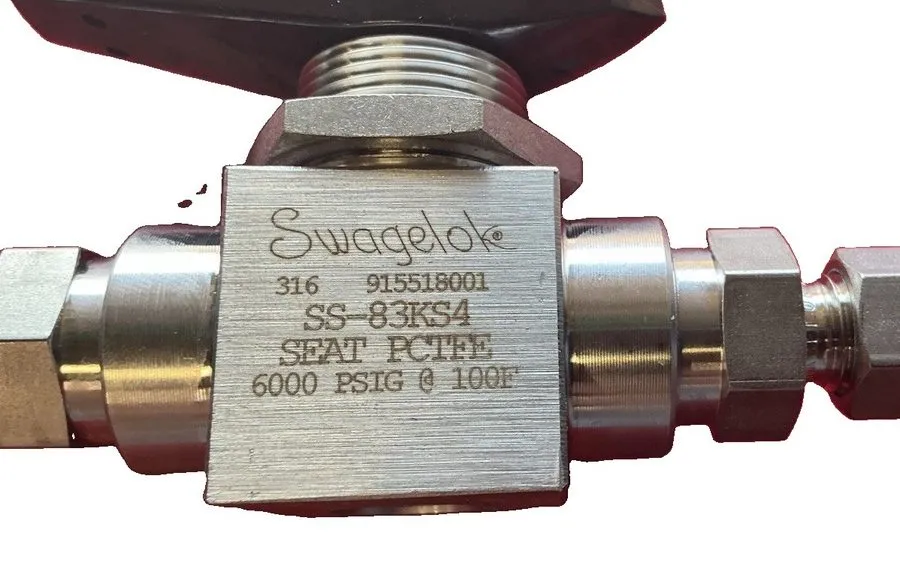 Клапан Swagelok. SS-83ks4 1/4” Shut Off Valve