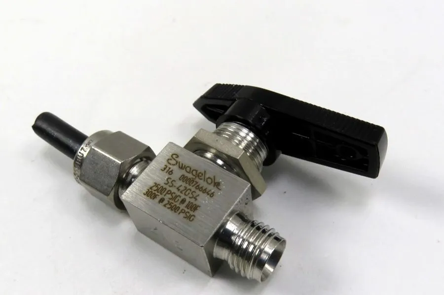 Клапан Swagelok SS-42GS4 ball valve 2500 psig shipping M