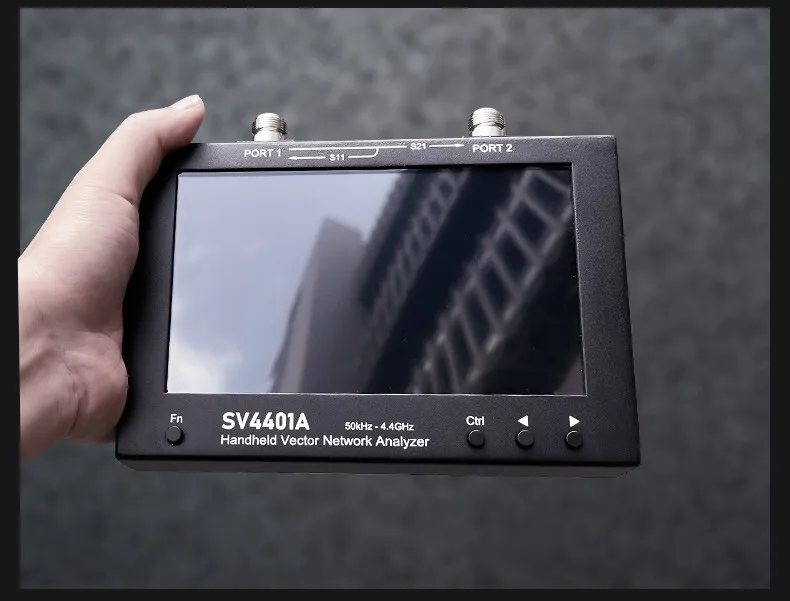 Анализатор цепей SV4401A 50KHz-4.4GHz VNA Vector Network Analyzer 100DB Dynamic