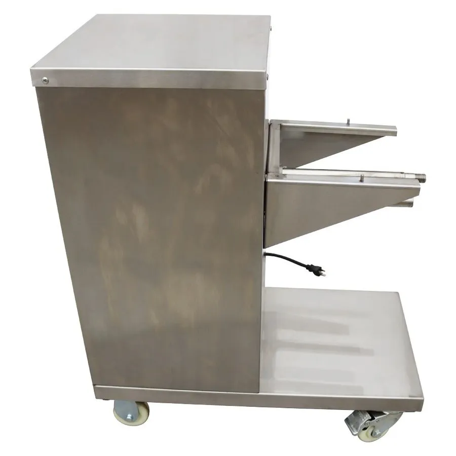 Слайсер 110V Commercial Electric Meat Slicer Cutter with 3mm Blade Output 800KG/
