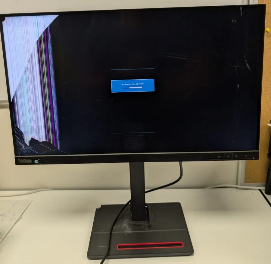 Монитор Lenovo ThinkVision P24q-20 23.8" IPS LED Monitor Raven Black