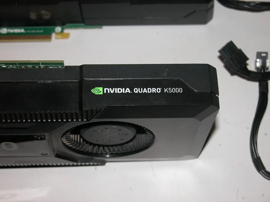 X Match Pair NVIDIA Quadro K5000 4GB & SLI 3 Way Sli-M