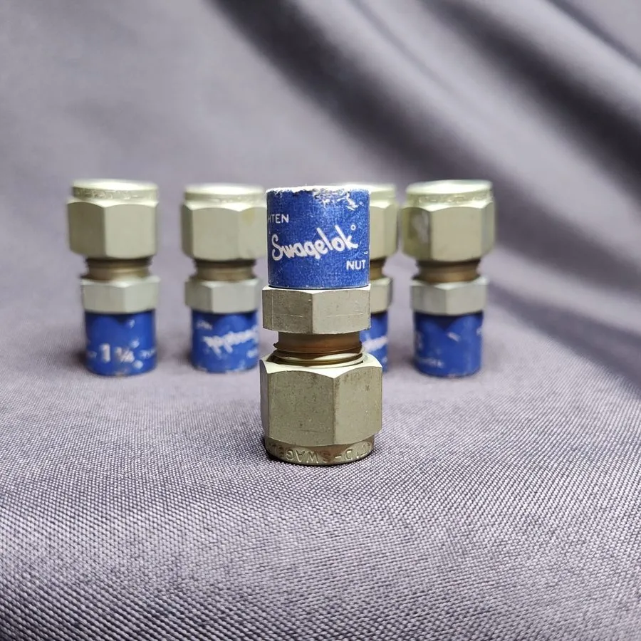 Фитинг Qty-5 Swagelok A-600-1-6 Aluminum Tube Fitting Male Connectors 3/8Tube X  — фото лота 2