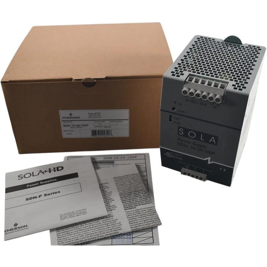Блок питания Sola Hevi-Duty SDN10-24-100P DIN Rail Power Supply 240W, 10A, 115/2