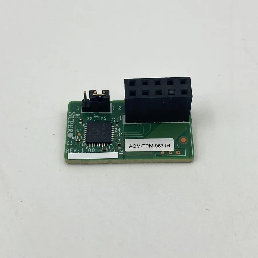 Модуль TPM SuperMicro Horizontal Trusted Platform Module TCG 1.2 AOM-TPM-9671H