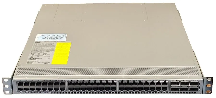 Трансивер Cisco Model N9K-C93108TC-EX 48 Port Gigabit Ethernet Switch