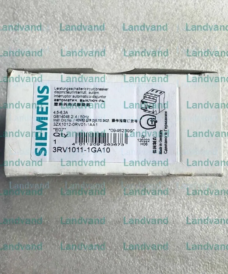 Автоматический выключатель 31398 SIEMENS MOTOR-PROTECTION CIRCUIT BREAKER, 6.3A 