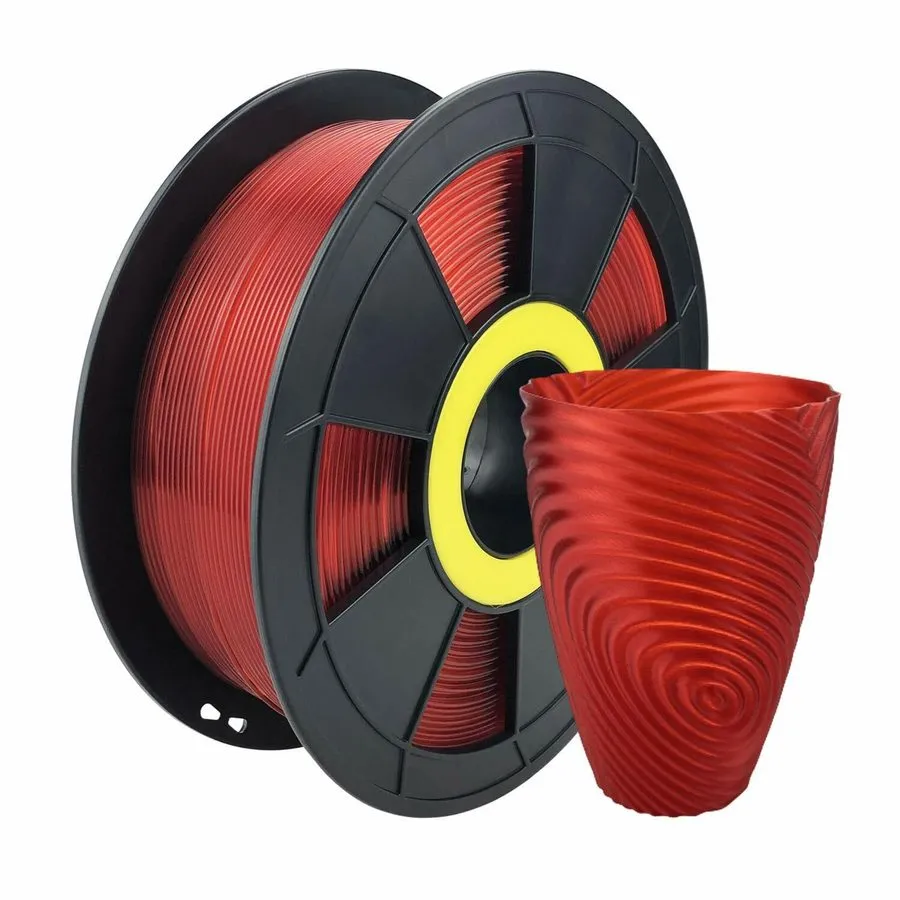 3D-принтер Translucent Red Flexible PLA 3D Printing Filament 1kg/2.2lb 1.75mm