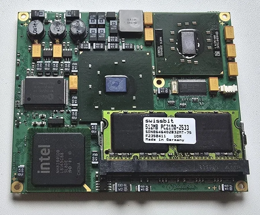 ПЛК Kontron 18008-0000-14-2GE3GE Vivid S5 CPU Module P/N R2380126 Rev 001