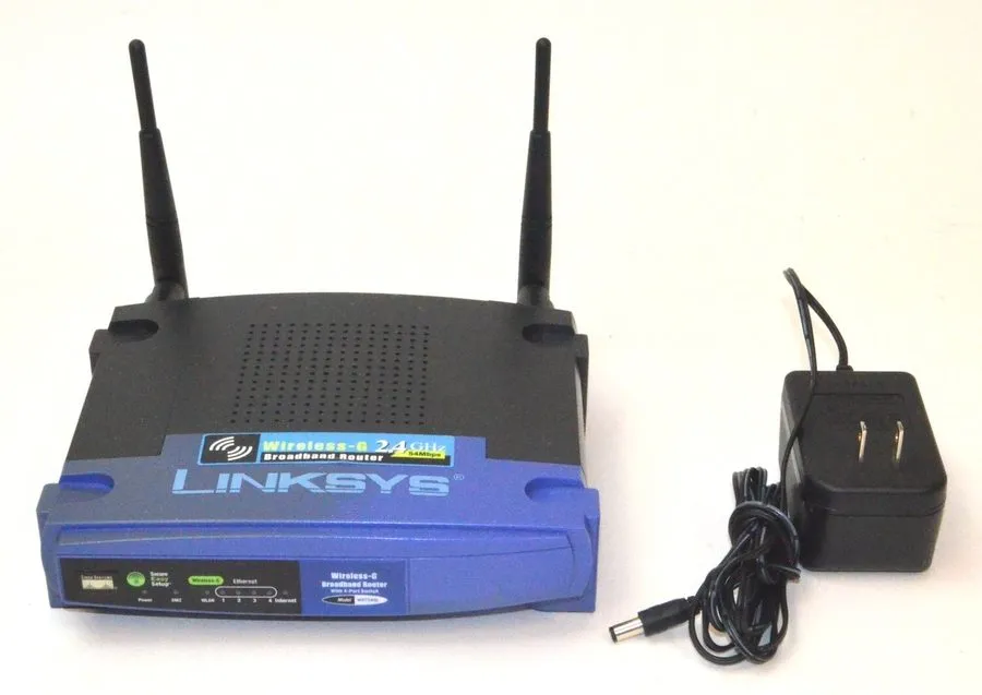 Маршрутизатор Cisco Linksys Wireless-G Broadband Router WRT54GL