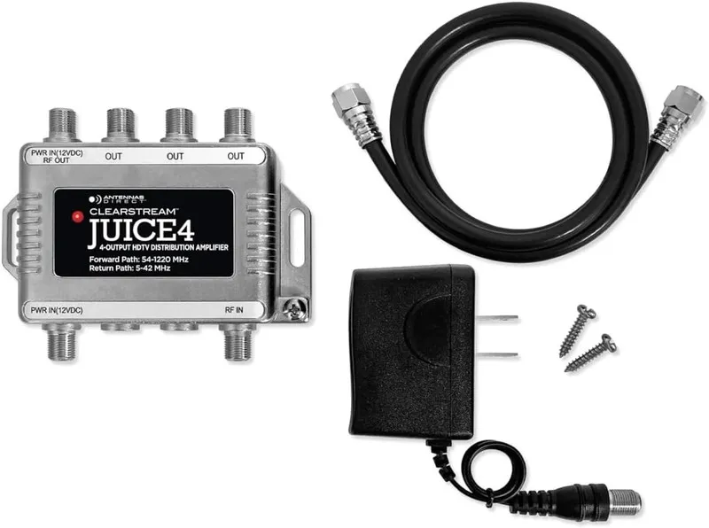 Усилитель ТВ-сигнала Distribution Amplifier ClearStream JUICE4 4 TV Output 4K 8K