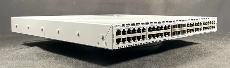 Коммутатор Arista DCS-7160-48TC6-F 48 Port 1/10G RJ45 6 QSFP 100G F-R Air Networ — фото лота 2