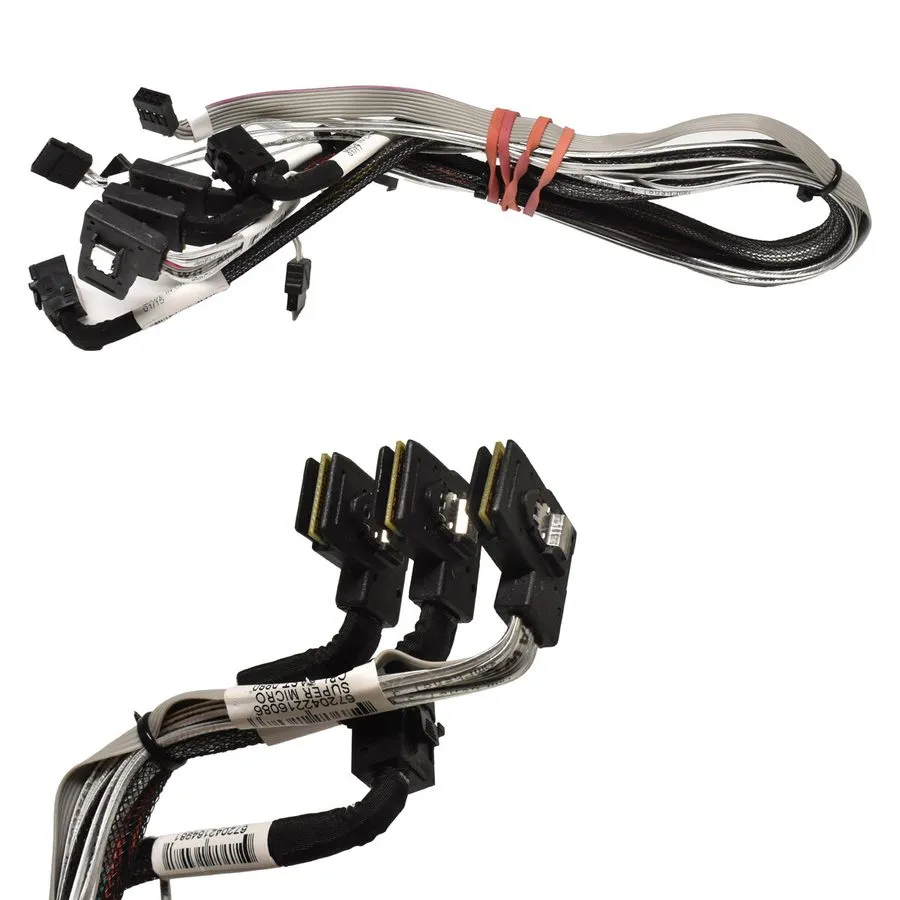 Кабель Supermicro CBL-SAST-0880 miniSAS 12G & 4x SATA Internal Cable 60cm