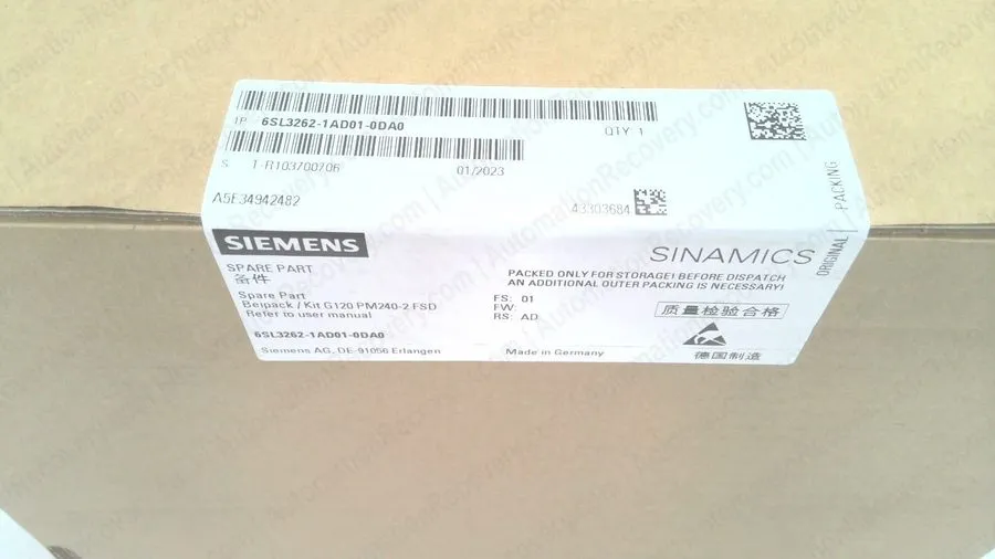 Частотный преобразователь Siemens 6SL3262-1AD01-0DA0 Sinamics Shield Connection 