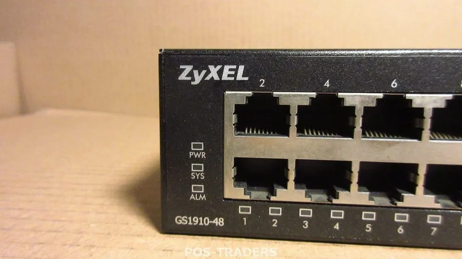 Коммутатор ZyXEL GS1910-48 48-Port Gigabit Ethernet Layer 2 Managed Switch INCL 