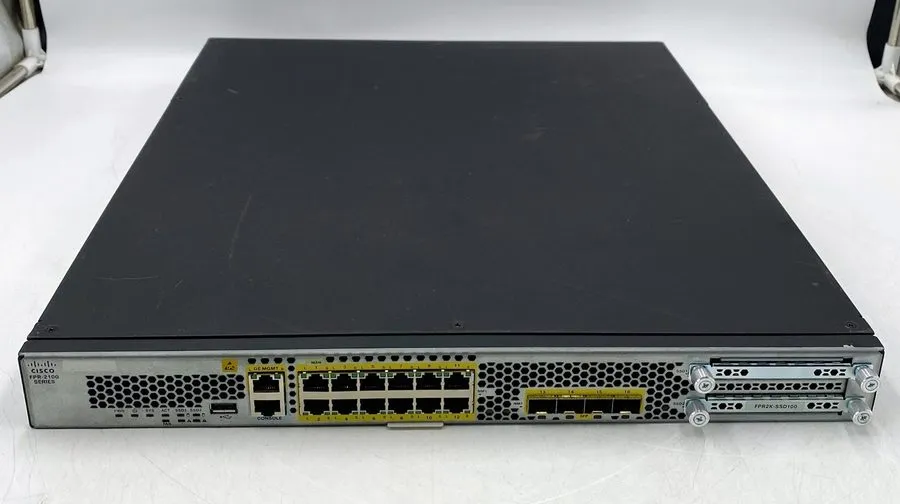 Межсетевой экран Cisco Firepower FPR-2110 Firewall 16GB RAM 100GB SSD FTD 6.x.x — фото лота 1