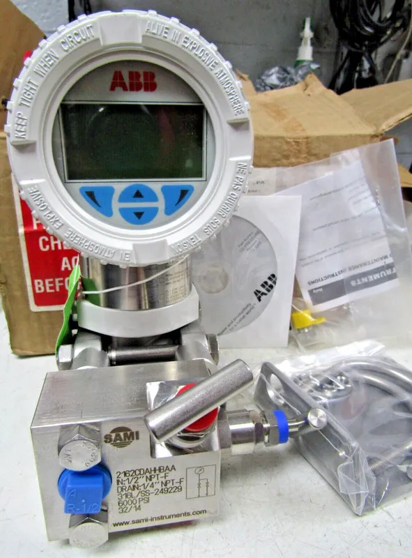 Датчик давления ABB 266PSHMSSA2A1 PRESSURE TRANSMITTER A1E6L5I2N2C1 W/ 2162CDAHH