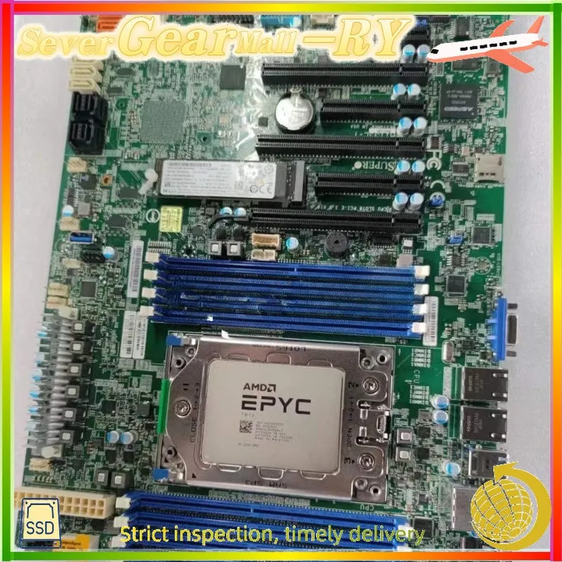 Процессор Supermicro H11ssI-i +AMD EPYC 7b12 cpu processor 64 core 128 thread 2.