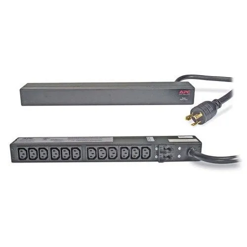 Блок розеток PDU APC AP9571A Basic Rack PDU 30A 208V 1U 10x C13 Outlets Power St