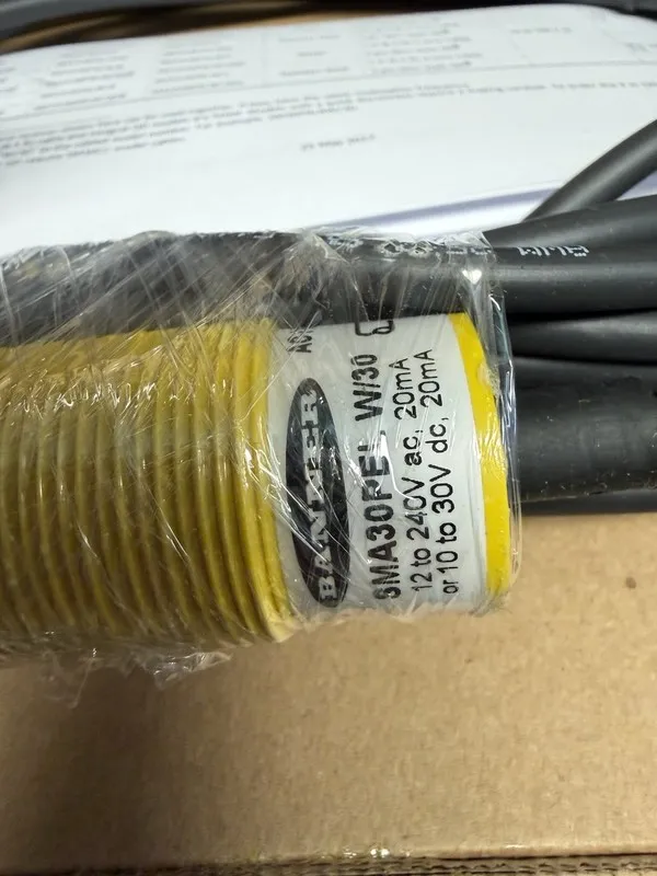 Фотоэлектрический датчик BANNER SMA30PEL 27287 Photoelectric Sensor 12-240VAC 10 — фото лота 2