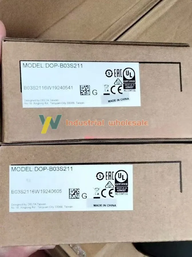 Панель оператора Delta DOP-B03S211 HMI Touch Panel 24V DC 200mA Type 4X (Not )