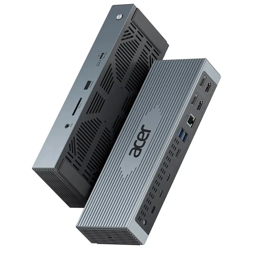 Тестер Plugable 16-in-1 Thunderbolt 4 Quad Dock 100W