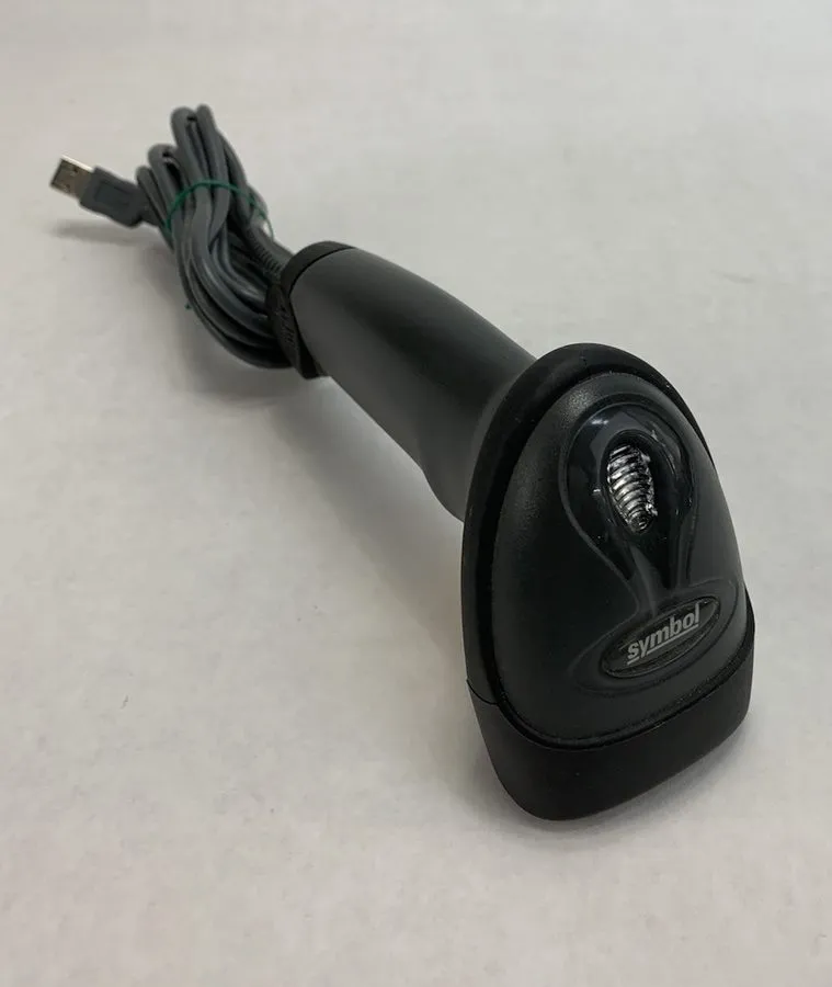 Сканер штрих-кода Symbol Motorola LS2208-SR20007R-UR Laser Barcode POS Scanner &