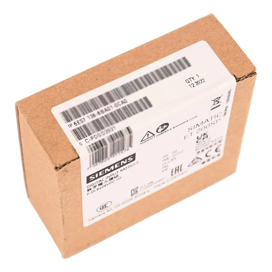 Модуль ввода-вывода Siemens 6ES7136-6BA01-0CA0 simatic ET 200SP US