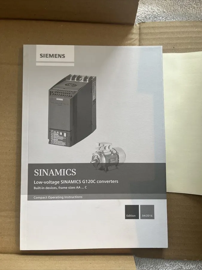 Частотный преобразователь siemens sinamics g120c pn 6SL3210–1KE17–5AF1 