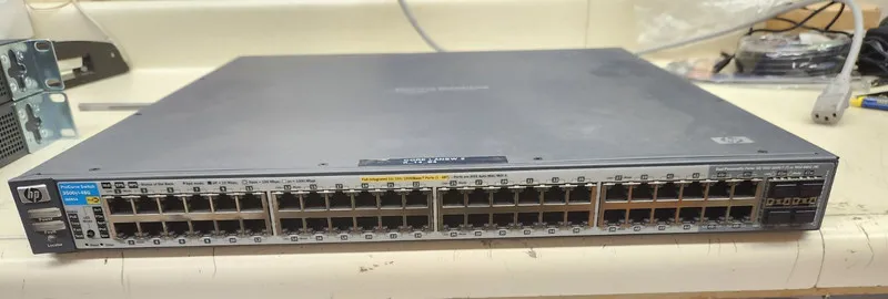 Коммутатор HP Procurve 3500YL-48G J8693A 48-Port PoE Gigabit Switch