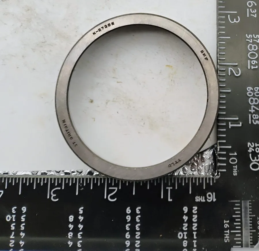 Подшипник SKF K-2736X Tapered Roller Bearing Cup Made in USA — фото лота 1