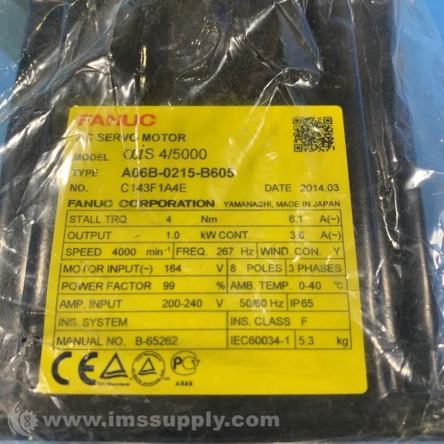 Серводвигатель A06B-0215-B605