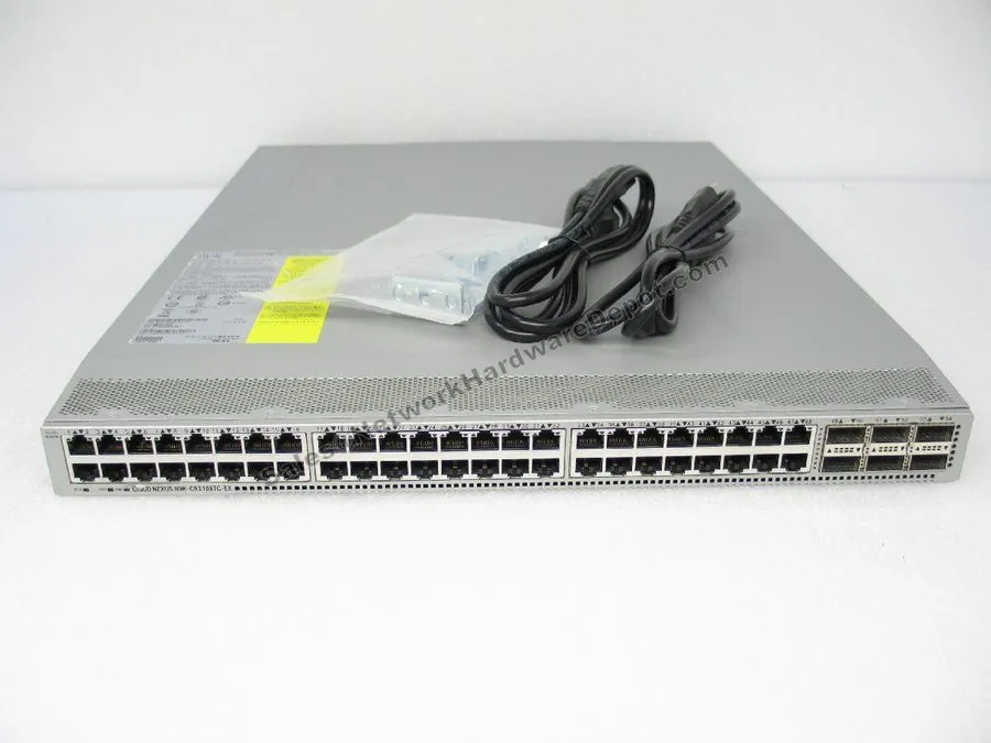 Трансивер Cisco N9K-C93108TC-EX 9000 48-Port 10GBase-T 6-Port 100G QSFP28 2 AC