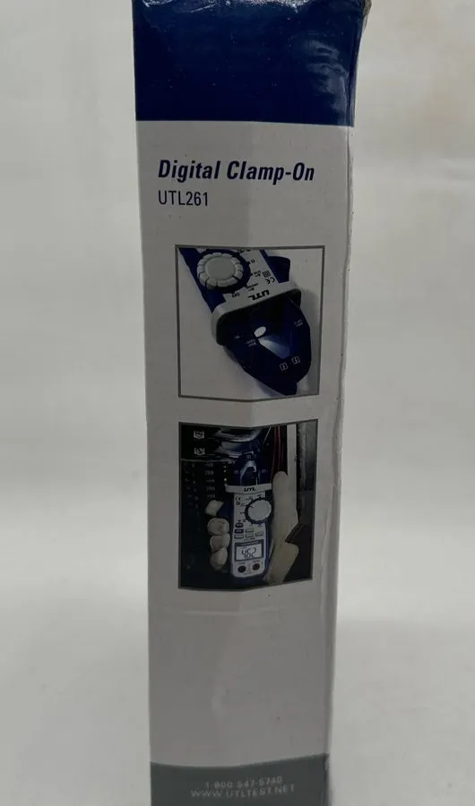 Тестер UEi UTL261 600 V CAT III Digital Clamp Meter — фото лота 1