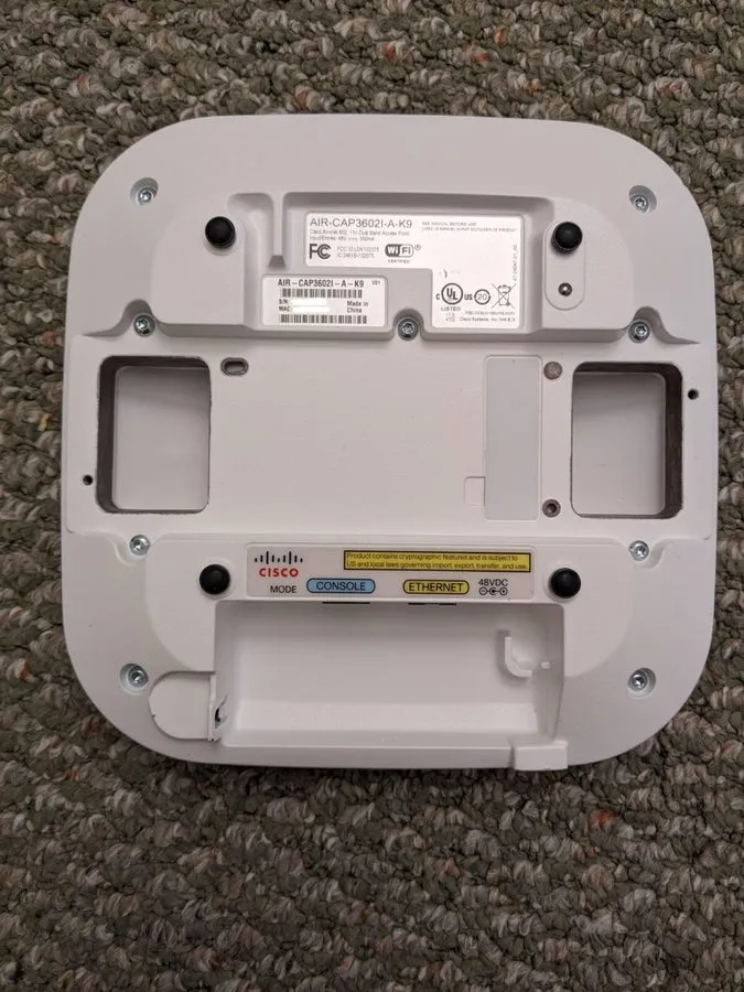 Точка доступа Wi-Fi Cisco AIR-CAP3602I-A-K9 Aironet 802.11n AP + AIR-RM3000AC-A-