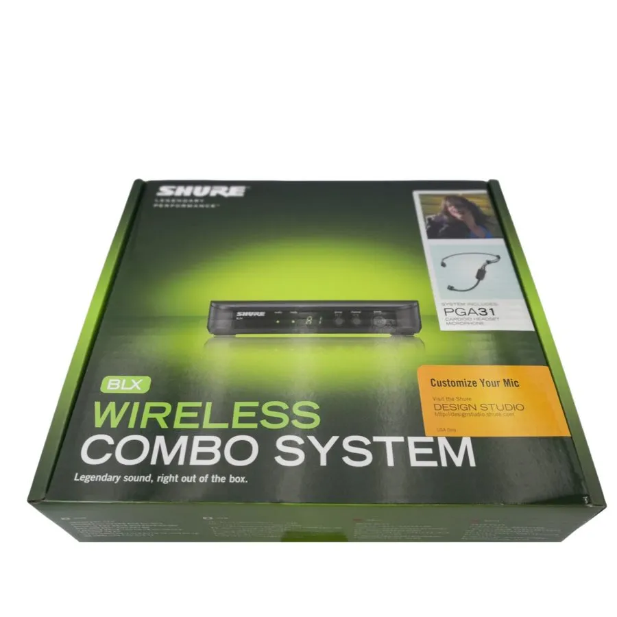 Радиосистема Shure BLX14/PGA31 Wireless Headworn Microphone System J11 Band