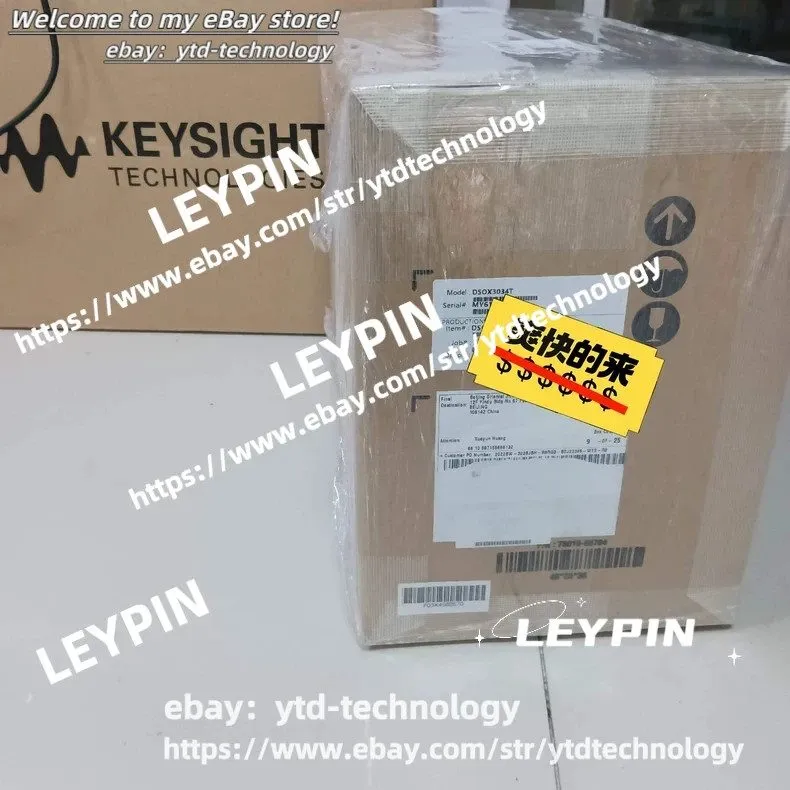 Тестер keysight DSOX3034T oscilloscope DHL or UPS /ytd