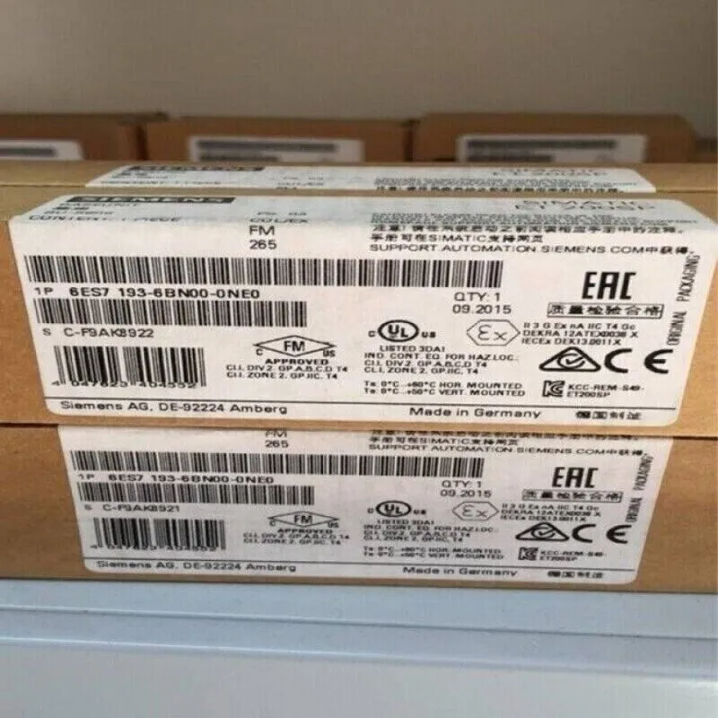 Модуль ввода-вывода 6ES7 193-6BN00-0NE0 SIEMENS Simatic ET 200SP 6ES7193-6BN00-0