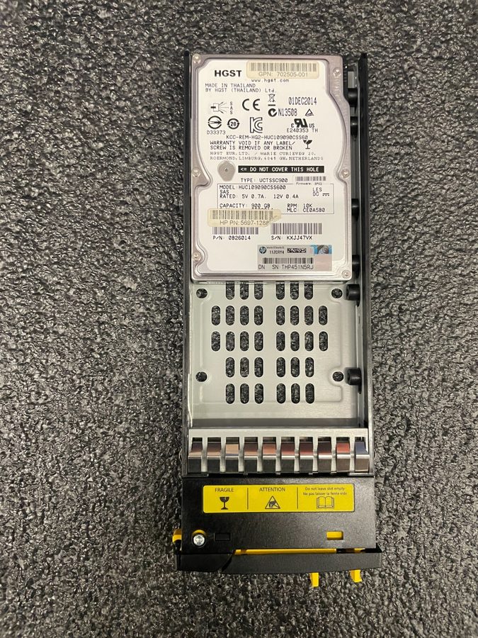 Жёсткий диск QR496A I HP M6710 900GB 6G SAS 10K rpm SFF 2.5-inch HDD 702055-001