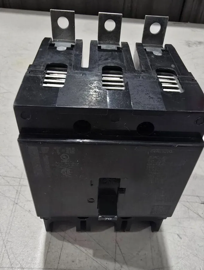 Автоматический выключатель EATON BRANCH CIRCUIT BREAKER, GHB3070, 70 A, 3 POLES,