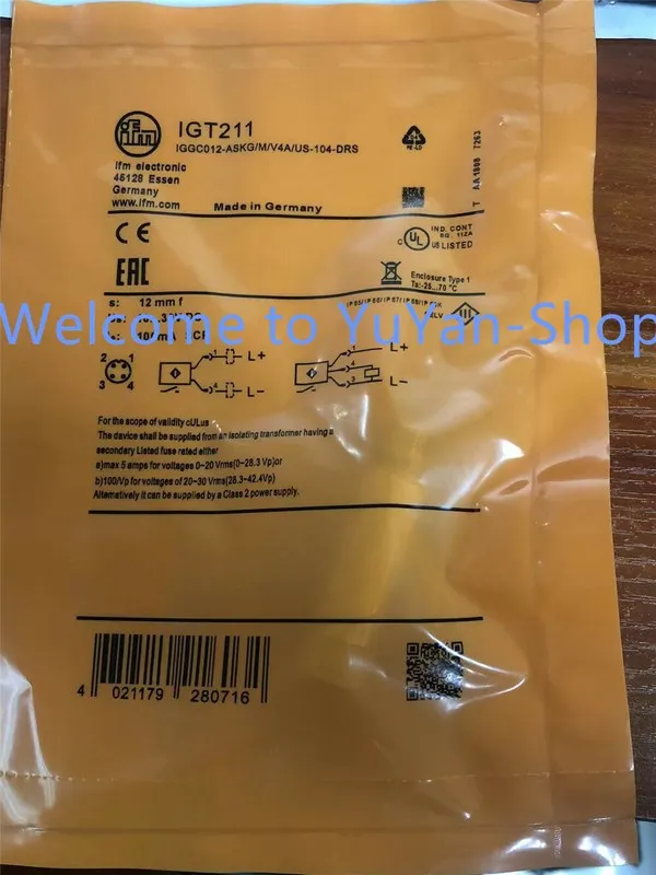 Датчик приближения IGT211 IFM Proximity Switch Sensor